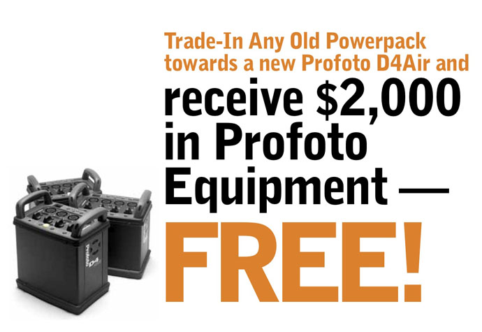 Profoto Trade-Ins & Discounts