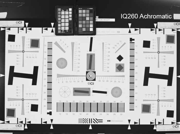 Phase One IQ260 Achromatic Chart