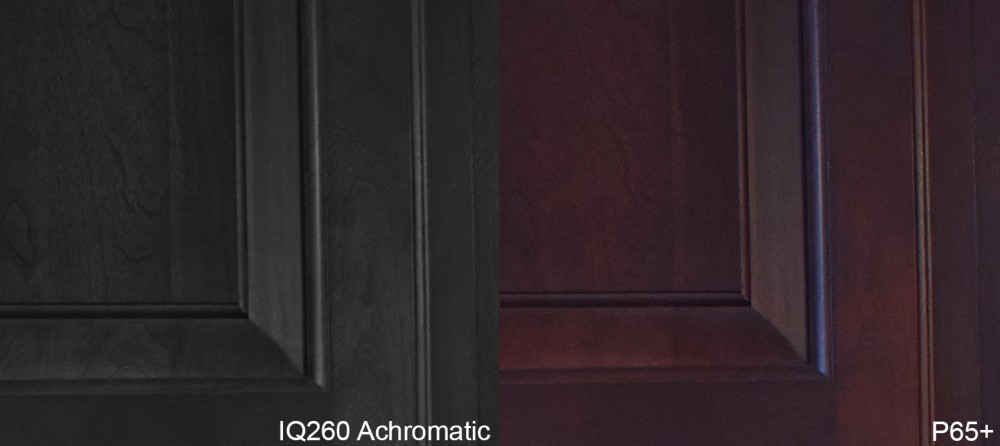 Left: Phase One IQ260 Achromatic ISO 200, Right: Phase One P65+ ISO 200