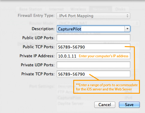 Port Forward Setup