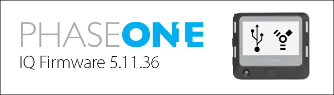 Phase One IQ Firmware 5.11.36 Update