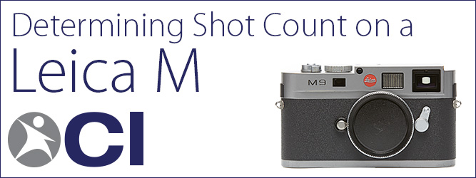 Determining Shot Count on Leica M