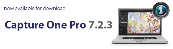 Capture One Pro 7.2.3 Released