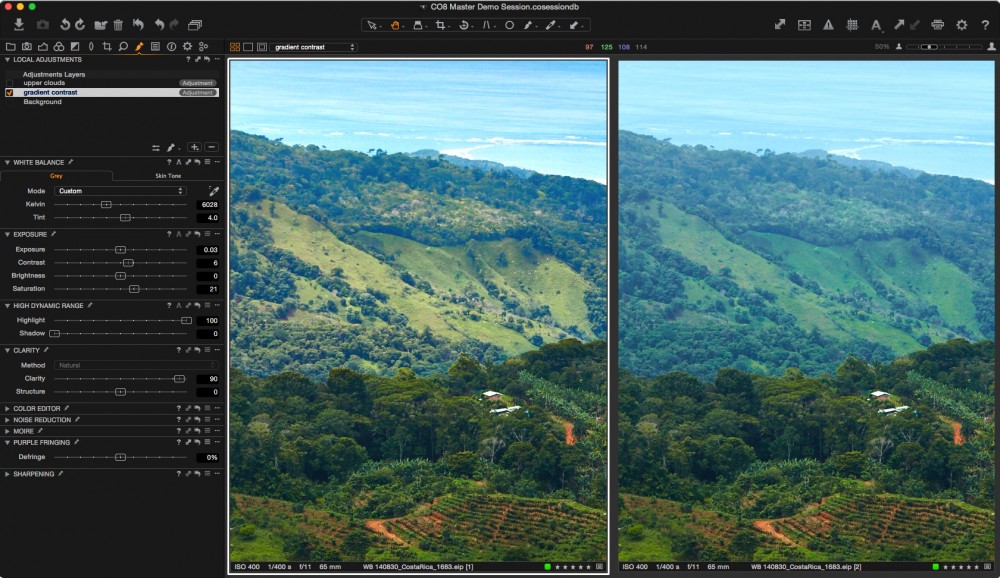 Capture One Pro 8: Local White Balance