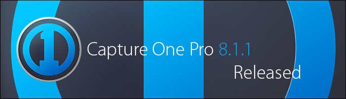 Capture One Pro 8.1.1 Released