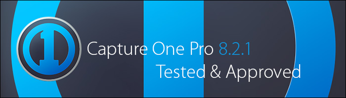 Capture One Pro 8.2.1 Tested & Approved