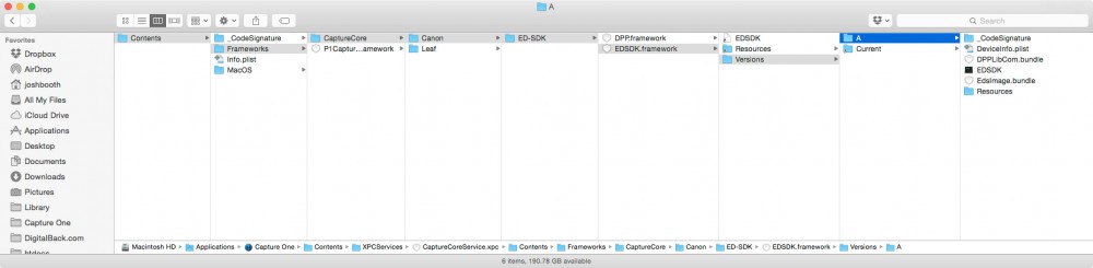 C1: Canon SDK Update Path