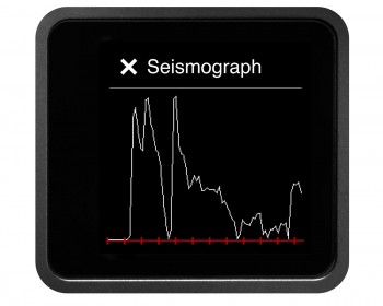 Access the Seismograph to calibrate the Vibration Mode.