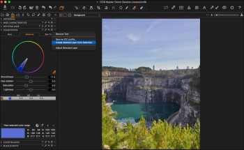 Capture One Pro 9 - Color Editor Mask