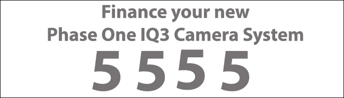 Capture Integration Phase One 5555 Finance Offer IQ3 XF DF+ Camera System Promotion Post banner