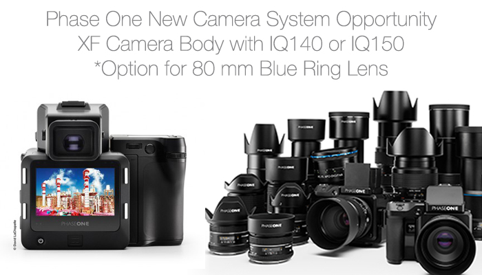 Capture Integration Phase One XF IQ140 IQ150 80mm Blue Ring Lens Option Spring 2016 Special Internal